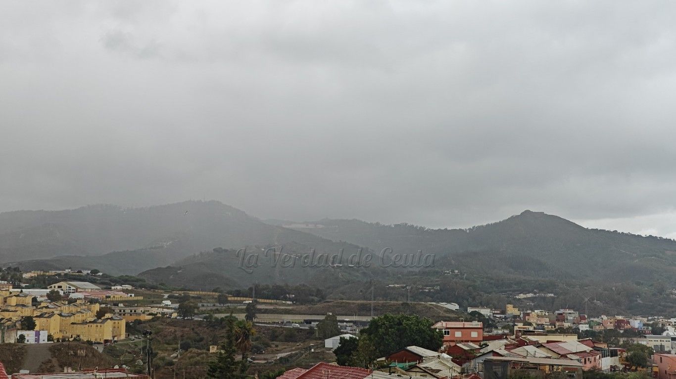 Activado el aviso naranja en Ceuta por lluvias para esta tarde